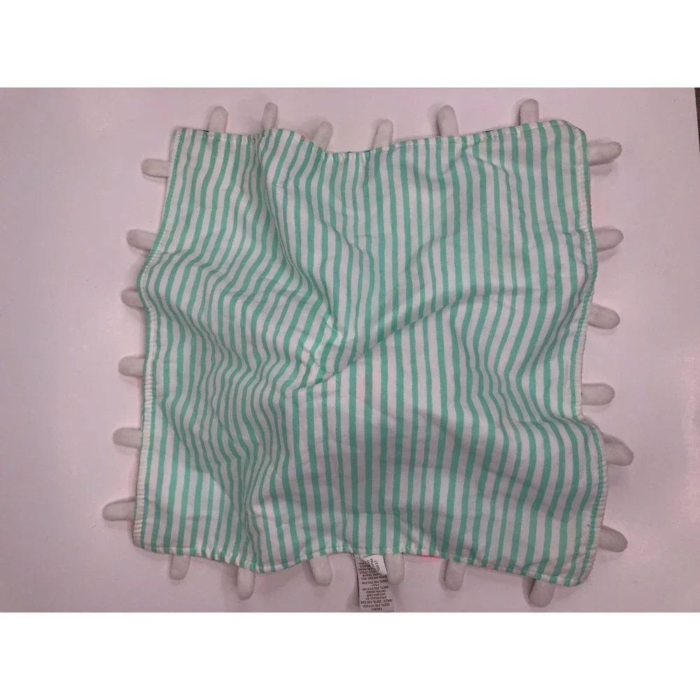 Oh Joy! Bird Baby Security Blanket Lovey One Size White Neon Geometric Confetti